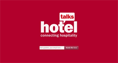 Desktop Screenshot of hoteltalks.com